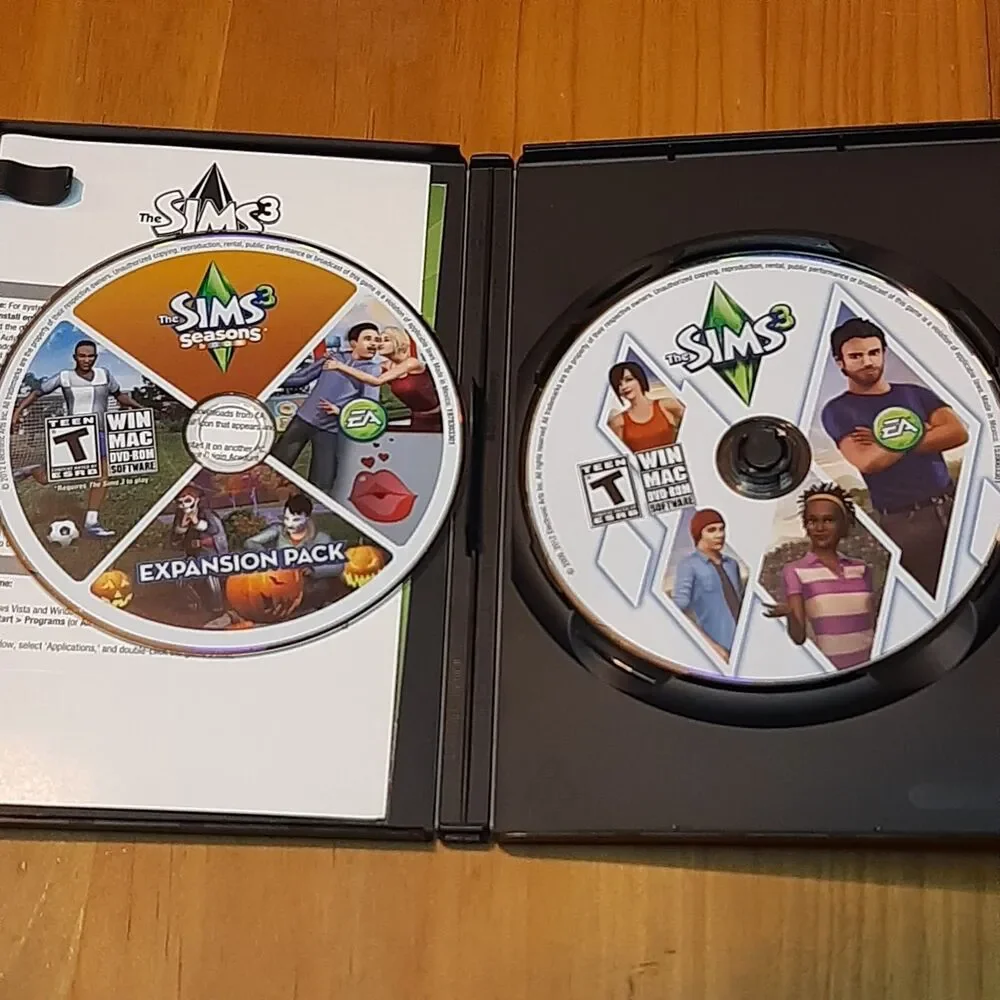 The Sims 3 Base Game + Plus Seasons Expansion Pack (Windows/Mac, 2012)